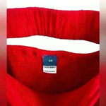 Old Navy NWT  Red Shirred Peplum Long Sleeve Top | Dressy Shirt | Size XS Photo 1