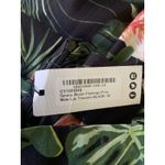 Boohoo  Black Serena Woven Flamingo‎ Print Wide Leg Trousers Pants Womens 6 NEW Photo 7