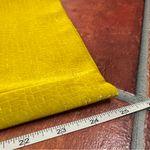 NWT Royalty by Maluma Faux Leather Yellow Pants Size M Photo 6