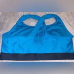 Under Armour  Women’s Size 2X Crossover Blue Sports Bra Compression Athletic Photo 5
