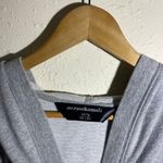 Norma Kamali Gray Sleeveless Hooded Sweater ( XXL ) Photo 1