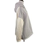 Outdoor Voices  Grey & Cream Colorblock Hoodie Size Medium Photo 3