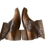 Coolway  Women's  Leather Laser Crochet Lace  Ankle Booties Boots Size 40 9 Photo 2