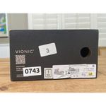 Vionic  Reyna Vapor Leather Sandals Gray Size 8.5 NIB Slingback Wedge Slides Photo 10