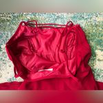 Vintage Evan Picone sleeveless red strappy maxi formal dress, size 16 Photo 10