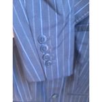 Ann Taylor Ann‎ Taylor LOFT Petites Pinstripe 3 Piece Wool Blend Pant Suit Set 0P SP Photo 4