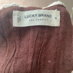 Lucky Brand Crochet Romper - Size M - Pink Granny Square - NWT Photo 9