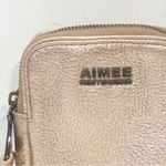 Aimee Kestenberg  Just Saying Leather Stadium Crossbody Bag Rose Gold Photo 1