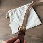 New DÉHANCHE Mini Hutch Belt in Mahogany Gold Size XS Photo 4