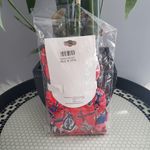 Ana Beauty New York Red Navy Blue Hair Turban Cap Size OSFM Photo 1