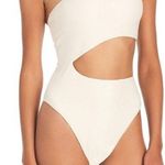 Sanctuary  cream color swimsuit Photo 0