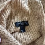 Talbots Mockneck Sweater Dress Women L Petite Toasted Coconut Photo 9