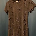 Ripped Dress Gray Size M Photo 1