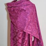 Elohim Creations Pink Wrap with Pleated Ends and Subtle Sheen NWT Photo 1