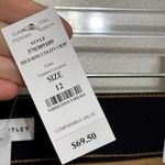 White House | Black Market NWT WHBM Outlet High Rise Utility Crop Pants in Toasted Coconut - Size 12 Photo 4