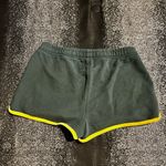Tailgate Womens small Baylor University  shorts-green/yellow Photo 1