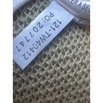 Tommy Bahama Knit Top XL Extra Large Beige Striped Long Sleeve Swim cover up Photo 6