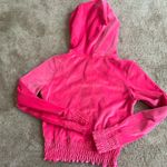 Madhappy NWT  x Juicy Couture Madjuicy Hot Pink Velour Zip Up Hoodie Small Photo 8