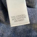 Banana Republic  Chambray Denim‎ Shirt Dress Size 2 Photo 9