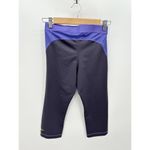 Nike  Pro Purple Base Layer Caprim Pants Cropped Compression Womens Size Medium Photo 1
