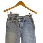 AGOLDE Criss Cross Straight Jeans Light Wash Size 24 Photo 3
