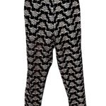 Frances Valentine Black Velvet Gold & Silver Filigree Embroidered Pants, Size 6 Photo 4