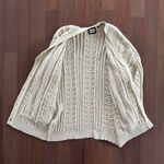 ASOS x Reclaimed Vintage cream chunky oversized cable cardigan Photo 1