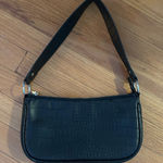 H&M Black Crocodile  Shoulder Purse Photo 0