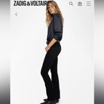 Zadig & Voltaire  Tink Satin‎ Blouse $298 Large Photo 1