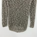 Lafayette 148  Green Linen Blend Open Knit Sweater Size P Photo 2