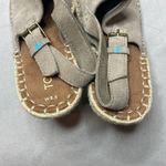 Toms Espadrilles Wedges in Tan/Khaki sandals with ankle strap size 8.5 Photo 3