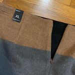 Amanda & Chelsea  Womens XL Black Brown Gray Wool Blend Lined Mini Skirt Workwear Photo 5