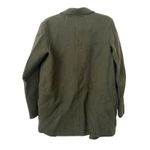 Theory  Sileena Wool Cashmere Open Front Jacket Spruce Green Medium Photo 3