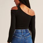 Abercrombie & Fitch Long Sleeved Elevated Off The Shoulder Top Photo 3