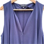 Eloquii  Wide Leg Sleeveless V Neck Jumpsuit Plus Size Navy Blue One Piece Sz 22 Photo 4