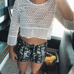 Forever 21 Crochet Quarter Sleeve  Photo 0