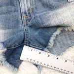 American Eagle  High Rise Festival Cutoff Jean Shorts Painted Design Size 6 Photo 3