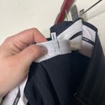 Ganni  Womens Black Green Pinstripe Barrel Pants Size 46 US 16 Photo 9