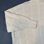 Lucky Brand  Oversized Sweater Womens Medium Ivory Pullover Turtleneck Split Hem Photo 2