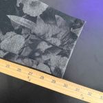 Clara Sun Woo Monochrome Pull on Legging Pants Size M Stretch Knit Floral Black Size M Photo 9