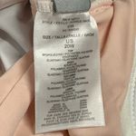 Eloquii | NWT | Size 20W | Pink & White Colorblock Tie Front One-Piece Swimsuit Photo 7