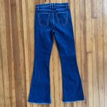 McGuire Denim McGuire Majorelle Mid-Rise Flare Jeans in Medium Denim Size 27 Photo 3