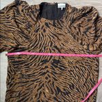 Ganni PRINTED GEORGETTE DRESS TIGER Photo 11