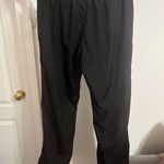 Nike Black Track Pants with Red Accents Photo 3