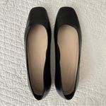Everlane The 90s Ballet Flats Shoes Black Italian Leather Women's 8 Photo 1