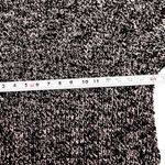 H&M Marled Gray Black Chunky Knit Oversized Sweater Dress Size Medium Hygee Photo 7