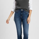 BKE Billie Jeans Womens Size 26 High Rise Slim Fit Ankle Skinny Dark Wash Denim Photo 0