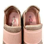 Pink glitter slip on tennis shoes, size 9 Photo 9