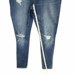Ann Taylor Loft Modern Skinny Jeans Womens 30 Blue Distressed Stretch Casual Comfort Photo 7