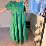 Le masterpiece Green balloon puff dress. S Photo 9